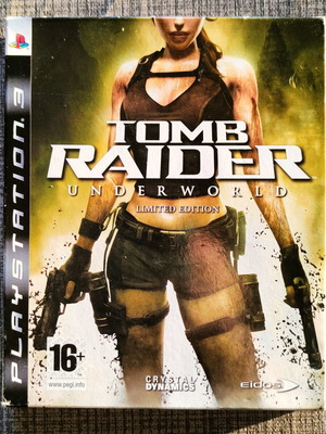 PS3 Tomb Raider Underworld Limited Edition Book like new