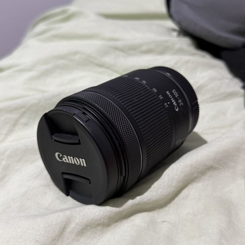 Canon RF 24-105mm F4-7.1 IS STM lens, excellent condition