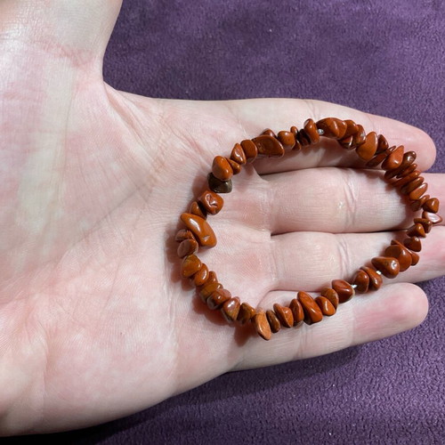 Red jasper bracelet
