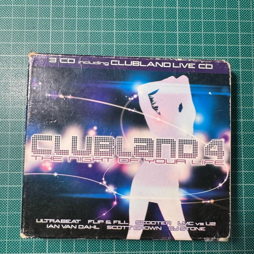 Clubland 4 The Night Of Your Life CD used, 3 CDs included
