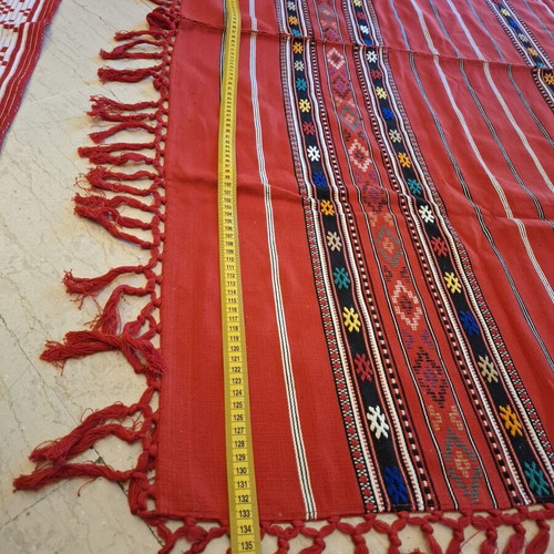 Vintage set of 8 traditional woven linens Arta Brașov