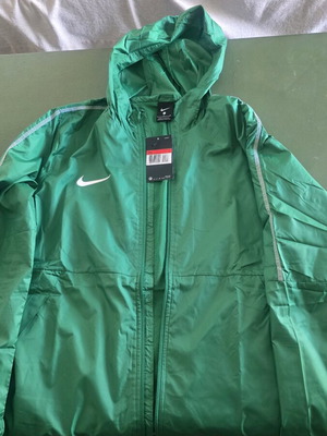 Nike windbreaker new, size L, green
