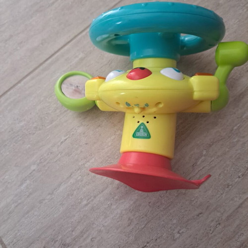 ELC Steering Wheel Toy for High Chair with Sounds and Mirror