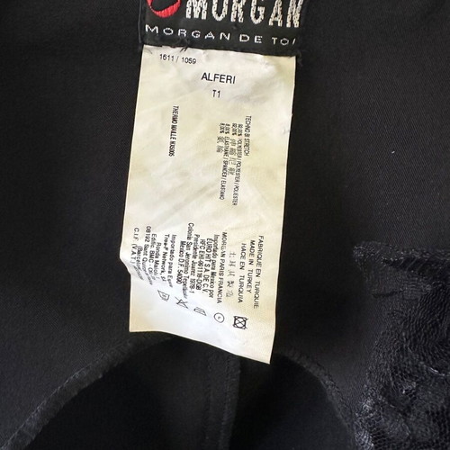 Morgan de Toi Archive Corset Top Black like new with Lace and Velvet