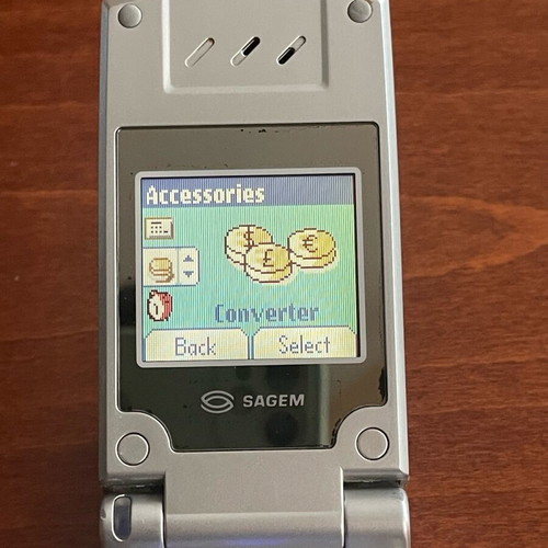 Sagem My C-2 phone used