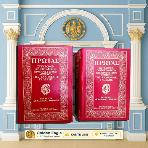 Proias Dictionary used, modern orthographic explanatory set of 2 volumes