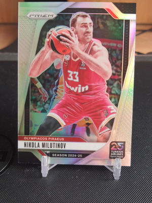 Panini Prizm Euroleague 2024-25 Nikola Milutinov Silver