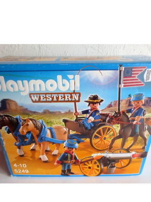 Playmobil 5249 Кавалерийска каруца с оръдие като нова