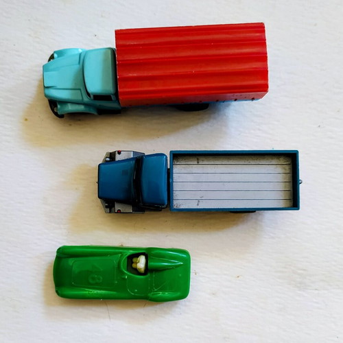 Vintage toy cars Joy Toy and Wiking set like new, 1970s-80s