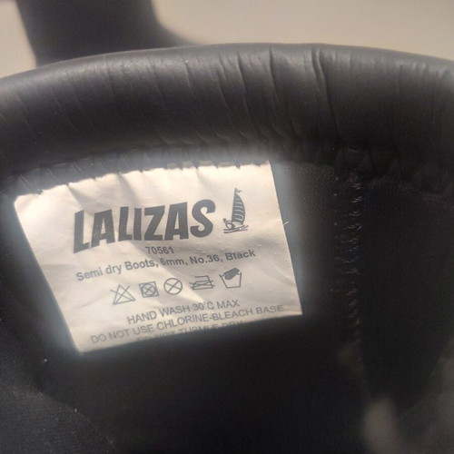 Lalizas Kids Sailing Boots Size 36 6mm Like New