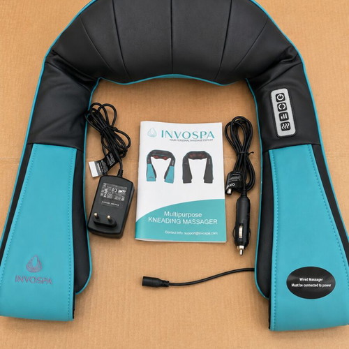 InvoSpa JC-668 Shiatsu Massager with Heat, multipurpose
