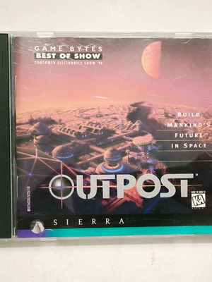 Outpost PC παιχνίδι καινούργιο, σφραγισμένο, simulation 1994