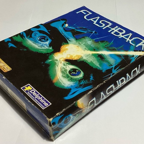 Amiga Flashback full used, box with defects, untested