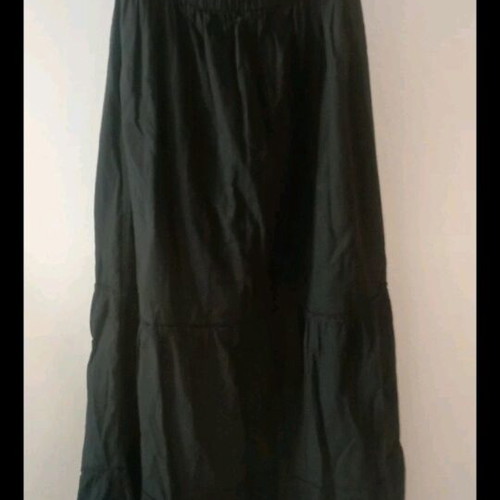 Black strapless Sprider dress like new, 100% cotton, size M