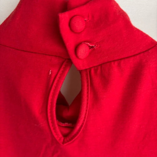 Zara red dress like new, size S