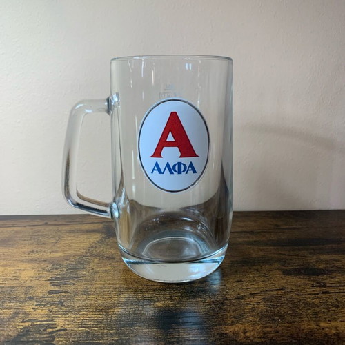 ALFA 0.5L glasses new, pack of 12 with handle