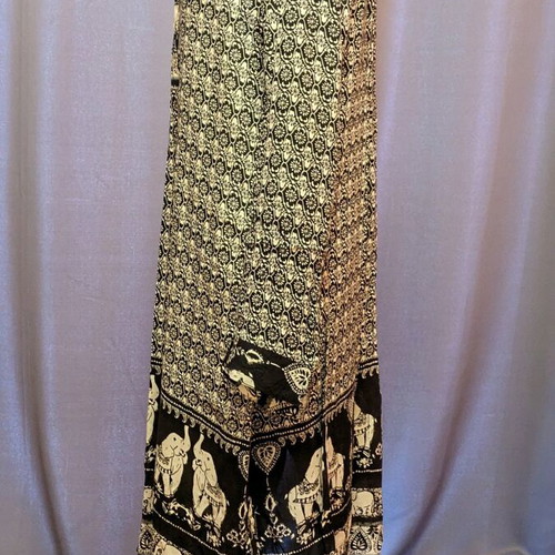Dress new, 100% cotton, white and black, size L
