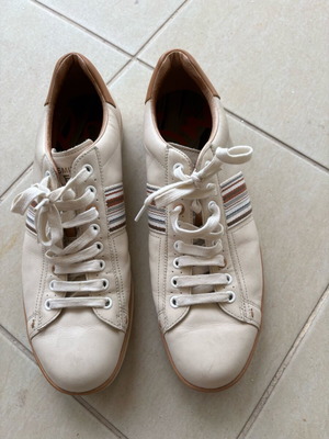 Paul Smith men's sneakers used, beige with tan, size 43