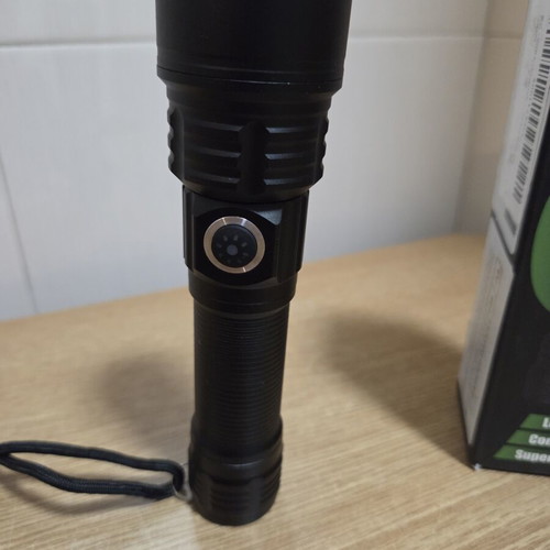 Rechargeable Tactical LED Flashlight Model 01, new