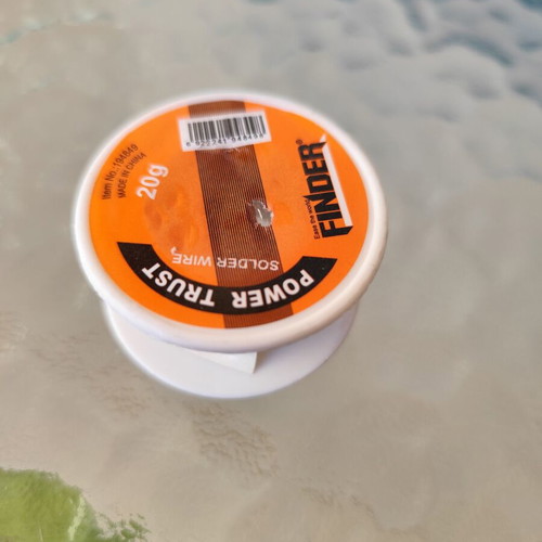 Soldering wire for soldering iron new 20gr unused