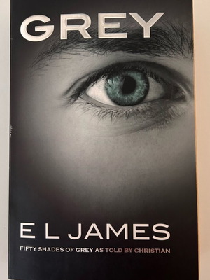 Grey book like new, 50 shades of grey in English