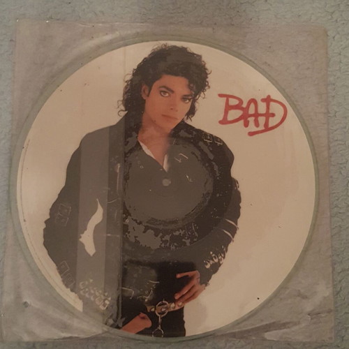 Michael Jackson Bad LP Album Picture Disc new, limited edition