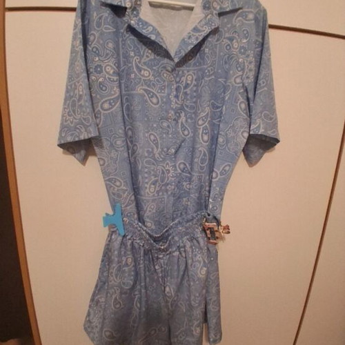 J.mood summer co-ord set with paisley print shirt and shorts