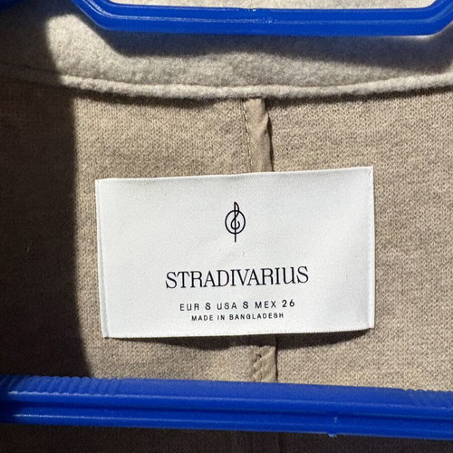 Stradivarius beige coat, like new