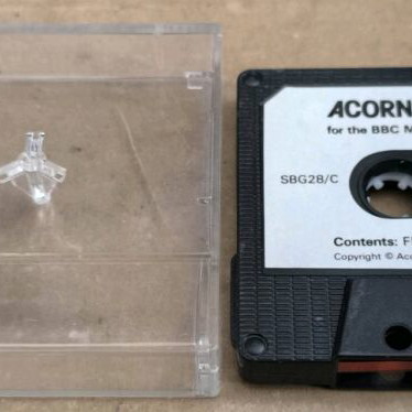 Free Fall Acornsoft for BBC Micro Model B cassette used