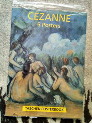 Vintage Cezanne 6 αφίσες Taschen Posterbook σε πολύ καλή κατάσταση