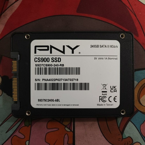 PNY CS900 240GB SATA III SSD 2.5"