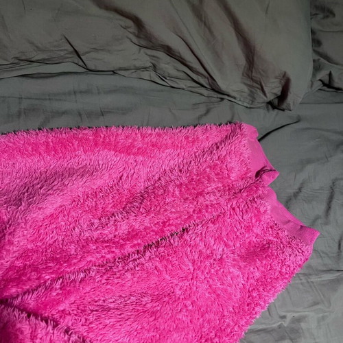 Pink panda onesie pajama like new, very soft fabric