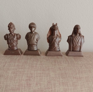 Kelloggs Mini Busts, Episode 1, Star Wars Lot Of 4 Φιγουρες