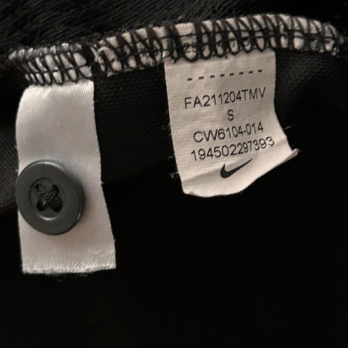 Nike Dri-FIT Academy 21 Polo shirt black and white, size S