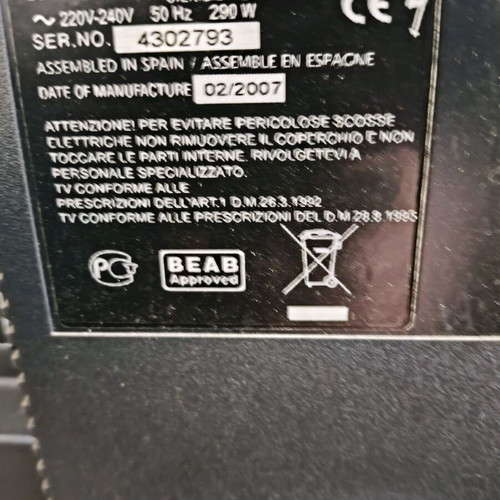 Sony Bravia 52-inch TV like new