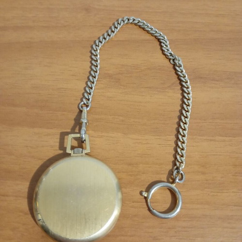 Vintage Parker Ancre 17 Rubis Antishoc Pocket Watch used