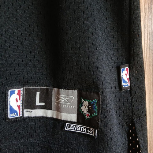 Reebok Timberwolves Basketball Jersey Garnet 21 like new, black, XS