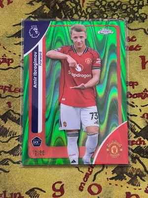 Amir Ibragimov 2026-27 Topps Chrome True Green Rookie RC #132