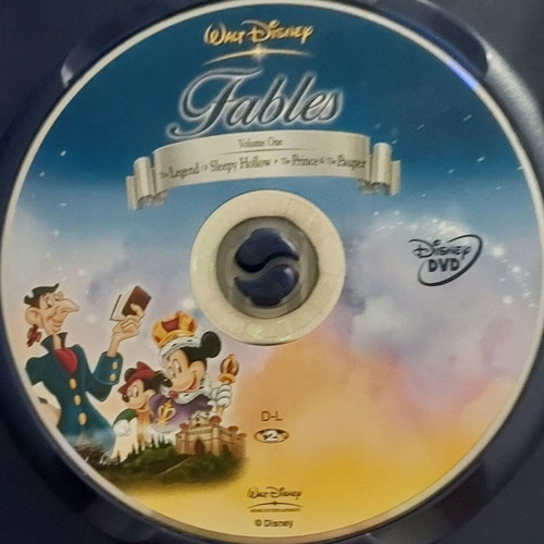 Disney DVD set: The Headless Horseman myth, The Prince and the Pauper, Harry Potter and the Chamber of Secrets