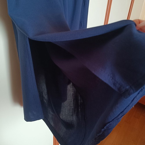 Anel zip culottes like new, blue