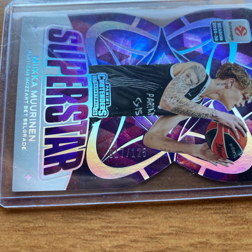 2025-26 Panini Euroleague Contenders Miikka Muurinen Superstar #9 Insert like new
