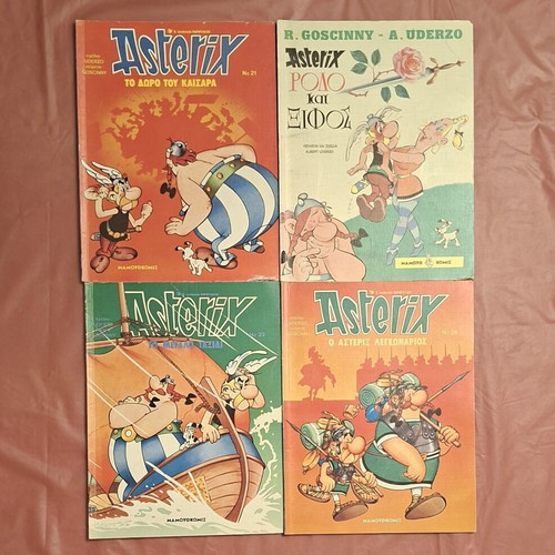 Asterix with Blue Spines Complete Series 30 Issues used