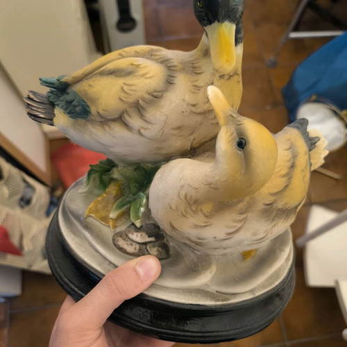 Decorative figurine with ducks like new