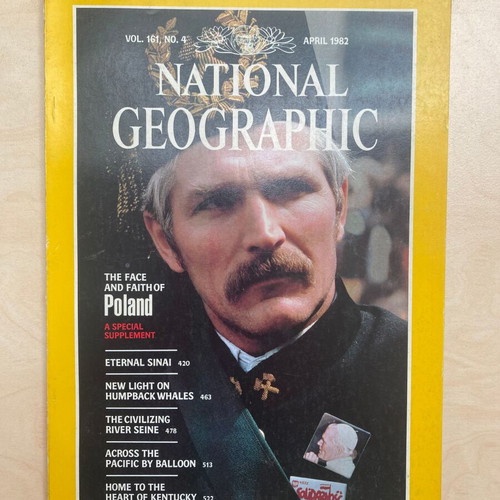 National Geographic Magazine April 1982 Vol 161 04 USA edition used