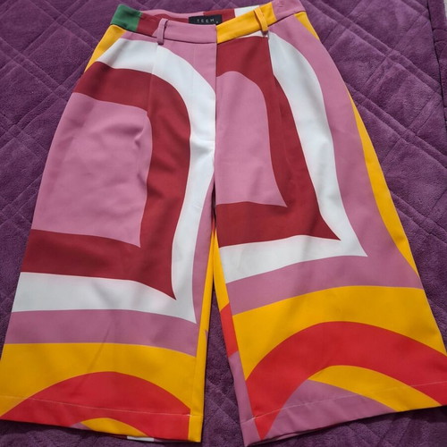 Zip Culottes new, colorful, size S