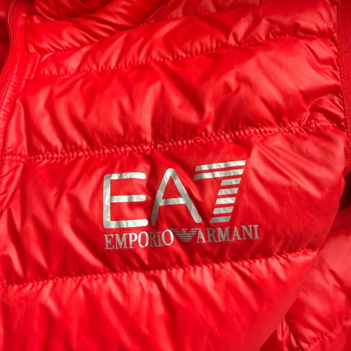 EA7 red sleeveless vest like new, size M