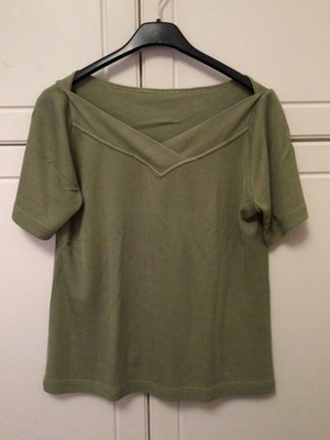 Khaki blouse new, size M / 38 / 10