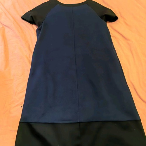 Mango dress S black and blue like new, A-line