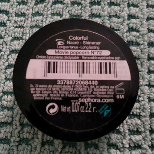 Sephora Movie Popcorn N72 Eyeshadow like new with slight shimmer