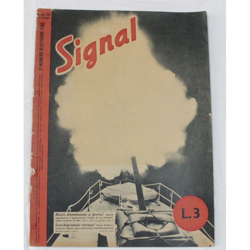 German Army Magazine Signal N.20 1942 Used